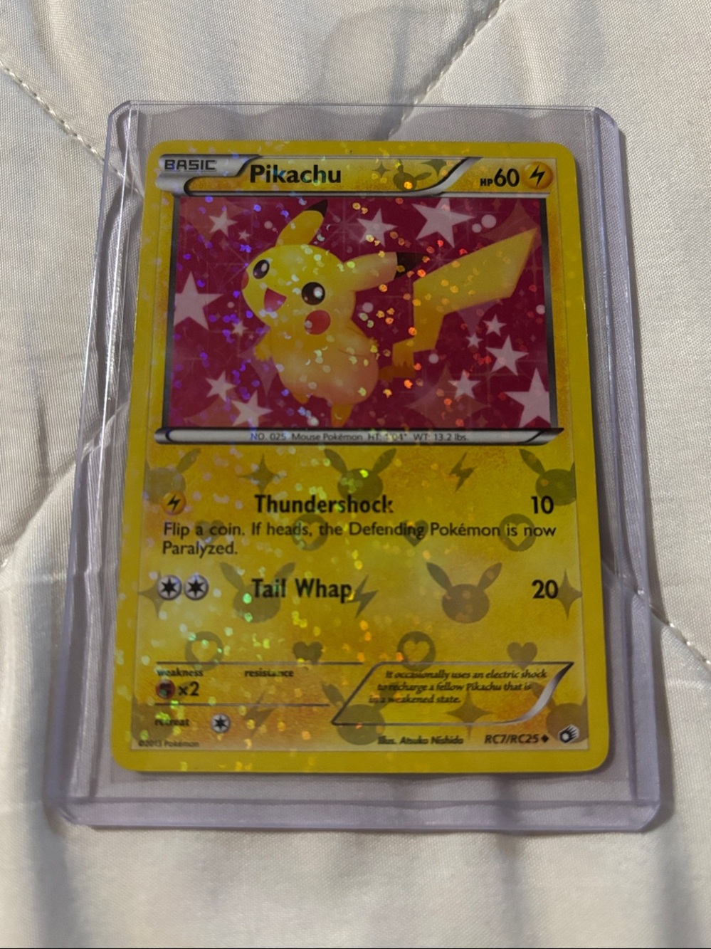Pokemon Legendary Treasures: Radiant Collections 2013 Pikachu Holo
